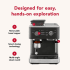 KitchenAid KES6551BK - Semi Automatic Espresso Machine with Burr Grinder