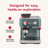 KitchenAid KES6551JP - Semi Automatic Espresso Machine with Burr Grinder