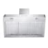 ZLINE KF230 - Bottom View with LED, Filter