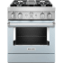 KitchenAid Commercial-Style KFDC500JMB - Commercial-Style 30 Inch Freestanding Dual Fuel Smart Range