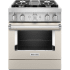 KitchenAid Commercial-Style KFDC500JMH - Commercial-Style 30 Inch Freestanding Dual Fuel Smart Range