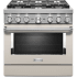 KitchenAid Commercial-Style KFDC506JMH - 36 Inch Freestanding Dual Fuel Smart Range