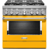 KitchenAid Commercial-Style KFDC506JYP - 36 Inch Freestanding Dual Fuel Smart Range