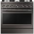 KitchenAid KFDS936SBE - 36 Inch Slide-In Commercial-Style Dual Fuel Range with 6 Sealed Burners