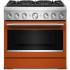 KitchenAid KFDS936SSC - 36 Inch Slide-In Commercial-Style Dual Fuel Range with 6 Sealed Burners