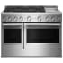 KitchenAid KFGD948SSS - 48-Inch 6 Burner Commercial-Style Gas Range with Griddle