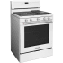 KitchenAid KFGG500EWH - 30 Inch Freestanding Gas Range Angle