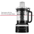 KitchenAid KFP0921BM - 9 Cup Food Processor