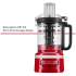 KitchenAid KFP0921ER - 9 Cup Food Processor