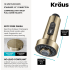 Kraus Bolden Series KFS1SFACB - Universal 2-Function Replacement Sprayer for Pull Down Kitchen Faucet in Spot-Free Antique Champagne Bronze
