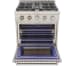 Kucht Professional KFXX Series KFX3000XLPS - KFXX Series 30 Inch Freestanding Professional Gas Range in Opened View