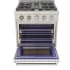 Kucht Professional KFXX Series KFX3000XLPW - KFXX Series 30 Inch Freestanding Professional Gas Range in Opened View