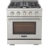Kucht Professional KFXX Series KFX3000XS - KFXX Series 30 Inch Freestanding Professional Gas Range in Front View