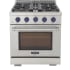 Kucht Professional KFX Series KFX300LPB - 30 Inch Freestanding Gas Range