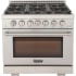 Kucht Professional KFXX Series KFX3600XS - KFXX Series 36 Inch Freestanding Professional Gas Range in Front View