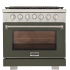 Kucht Professional KFX Series KFX360G - 36 Inch Freestanding Gas Range in Front View