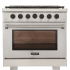 Kucht Professional KFX Series KFX360LPK - 36 Inch Freestanding Gas Range in Front View