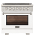 Kucht Professional KFX Series KFX360W - 36 Inch Freestanding Gas Range in Front View