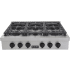 Kucht Professional KFX369TLPK - 36 Inch Gas Rangetop in Front View