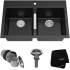 Kraus Kitchen Sink Series KGD433B - Top View
