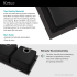 Kraus Kitchen Sink Series KGD433B - Features