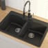 Kraus Forteza Series KGD52BLACK - Black Lifestyle View