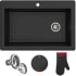 Kraus Forteza Series KGD54BLACK - Black Main View