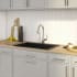Kraus Forteza Series KGD54BLACK - Black Lifestyle View