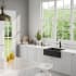 Kraus Bellucci™ KGF133BLACK - Apron Front Sink in Black