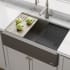 Kraus KGF133BROWN - Apron Front Sink in Brown