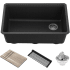 Kraus Bellucci™ KGUW230MBL - 30 Inch Single Bowl Granite Undermount Kitchen Sink