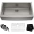 Kraus Standart PRO Series KHF20036 - 36" Apron Front Farmhouse 16 Gauge Single Bowl Stainless Steel Kitchen Sink