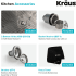 Kraus Standart PRO Series KHF20336 - Kitchen Accessories Included