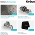 Kraus Standart PRO Series KHF20433 - Kitchen Accessories Included