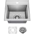 Kraus Fairlane KHT63118 - 18” Drop In / Top Mount Bar 18-Gauge Stainless Steel Kitchen Sink