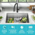 Kraus Standart PRO Series KHU10030 - Undermount Single Bowl Stainless Steel Kitchen Sink Features
