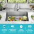 Kraus Standart PRO Series KHU10032 - Undermount Single Bowl 16 Gauge Stainless Steel Kitchen Sink Features