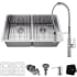 Kraus Handmade Series KHU10233165041CH - Chrome Set View