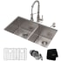 Kraus Standart PRO Series KHU10333161053SS - 33 Inch Undermount Double Bowl Stainless Steel Kitchen Sink