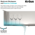 Kraus Standart PRO Series KHU10333161053SSCH - Engineered Drain Grooves