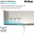 Kraus Pax Series KHU24L161053SSCH - 24" Undermount Utility Sink