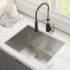 Kraus Pax Series KHU24L161053SSMB - 24 Inch Undermount Single Bowl Laundry and Utility Sink Lifestyle View