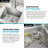 Kraus Fairlane KHU63117 - 17â€ Undermount Bar 18-Gauge Stainless Steel Kitchen Sink