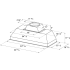 Bertazzoni Professional Series KIN48XT - Dimensions Guide