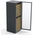 Koolmore KMCW155DZSS - 23 in. Dual Zone, Full Glass Door, Wine Cooler Refrigerator, Freestanding or Built-In Unit, 15.1 cu ft. KM-CW155DZ-SS