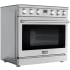 Koolmore KMEPR36APSS - 36 in. Professional Electric Range with 16600W of Power, 240V in Stainless-Steel (KM-EPR-36AP-SS)