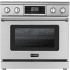Koolmore KMEPR36TDPSS - 36 in. Electric Professional Range with Tilt Panel and Digital controls, Self-Cleaning, 16300W of Power, 240V in Stainless-Steel (KM-EPR-36TDP-SS)