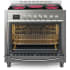 Koolmore KMFR36EESS - 36 Inch Professional All-Electric range Stainless Steel with Legs, 4.3 cu.ft. KM-FR36EE-SS