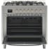 Koolmore KMFR36GLSS - 36 in. Stainless Steel Professional Gas range with Legs, KM-FR36GL-SS.
