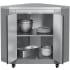 Koolmore KMOKSCCAB - 26 in. Stainless-Steel Corner Cabinet for Outdoor Kitchen (KM-OKS-CCAB)